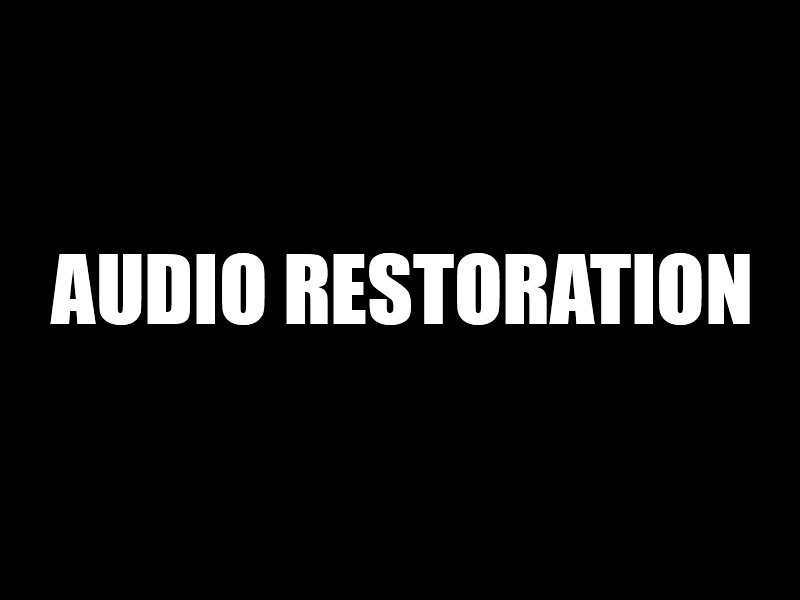 audio restoration
